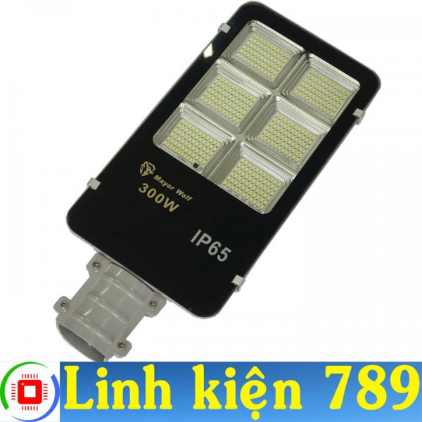 Đèn LED năng lượng mặt trời bàn chải LED bàn chải 300W